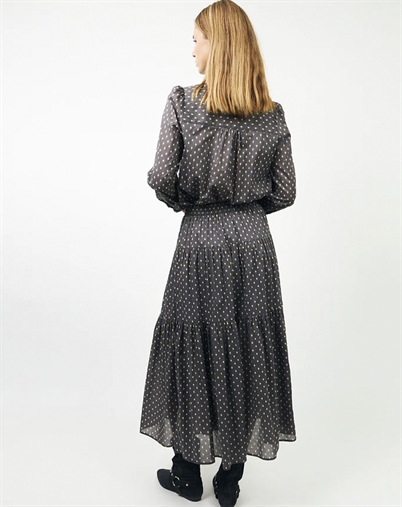 Lollys Laundry - Sunset LL Maxi Nederdel - Dark Blue